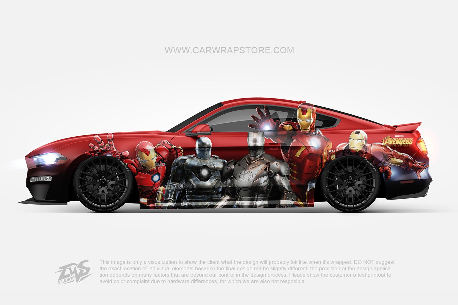 Avengers Ironman【Avengers-04】 - Car Wrap Store