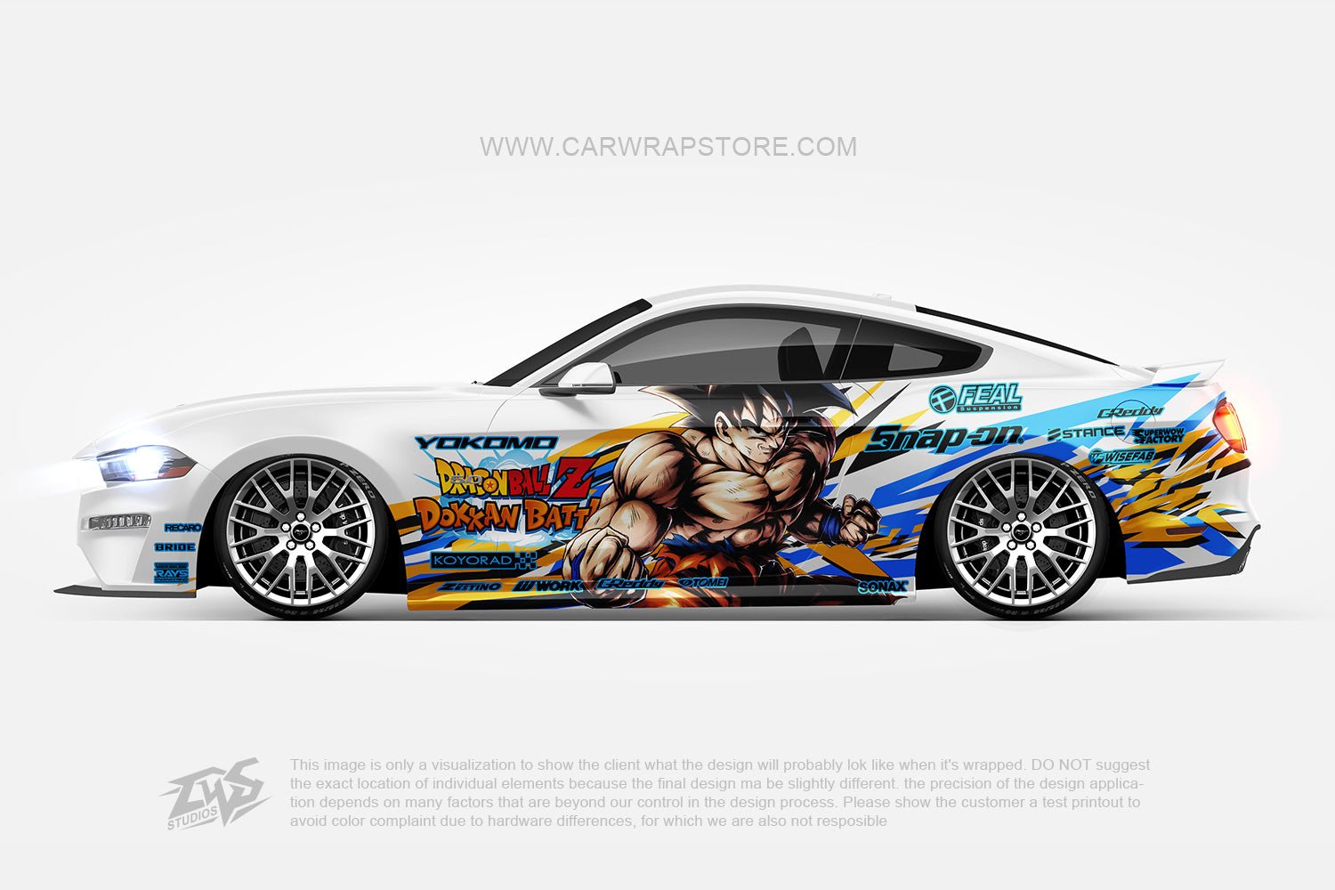 Goku Dragon Ball Z【DBZ-08】 - Car Wrap Store