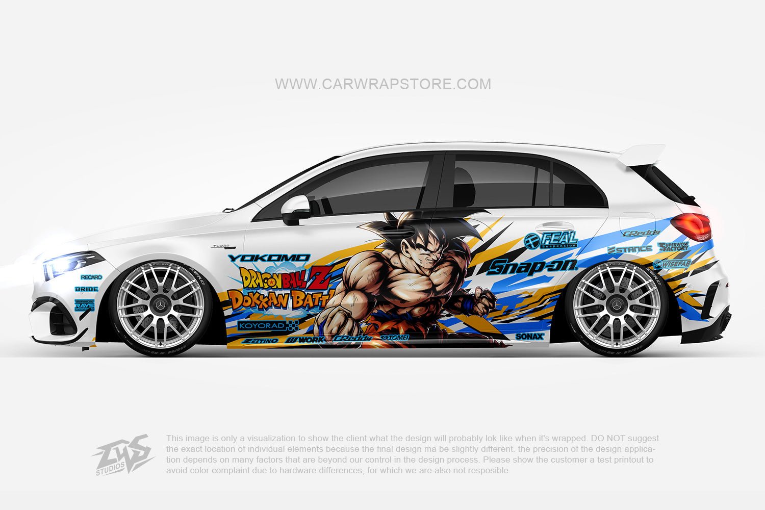 Goku Dragon Ball Z【DBZ-08】 - Car Wrap Store