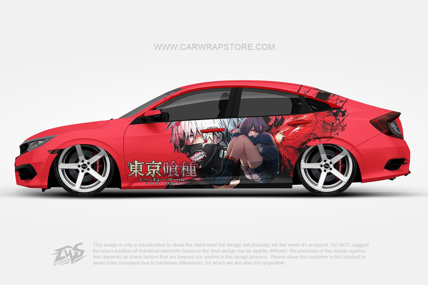 Batman ITASHA anime car wrap vinyl stickers Fit With Any Cars