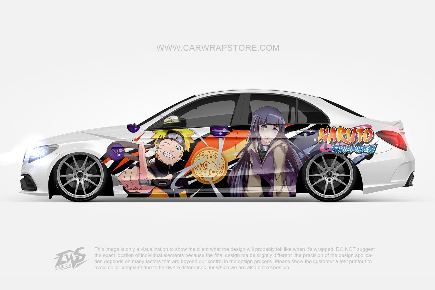Uzumaki Naruto Hyuuga Hinata Naruto【NA-01】 - Car Wrap Store