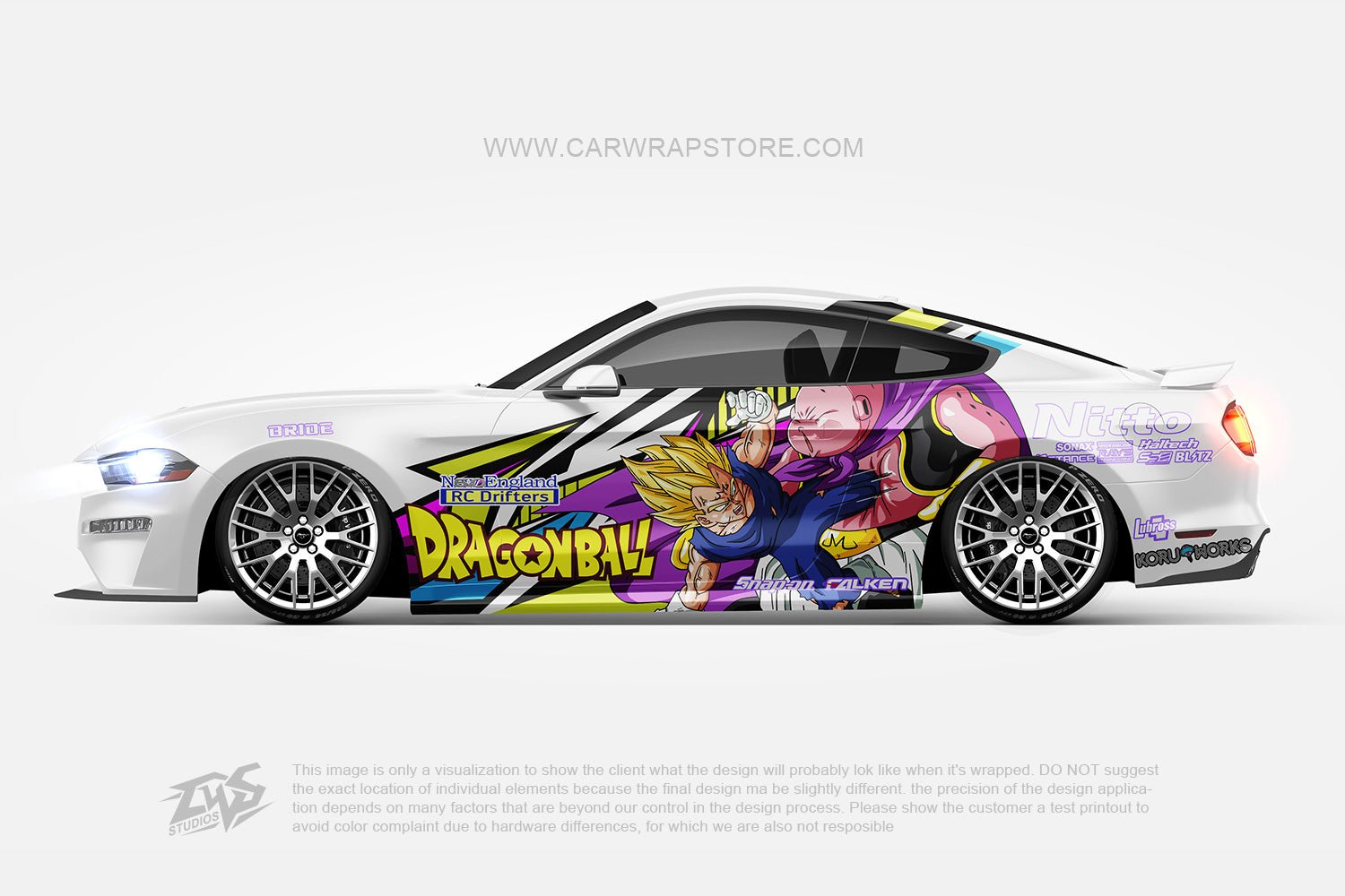 Vegeta Buu Dragon Ball Z【DBZ-10】 - Car Wrap Store