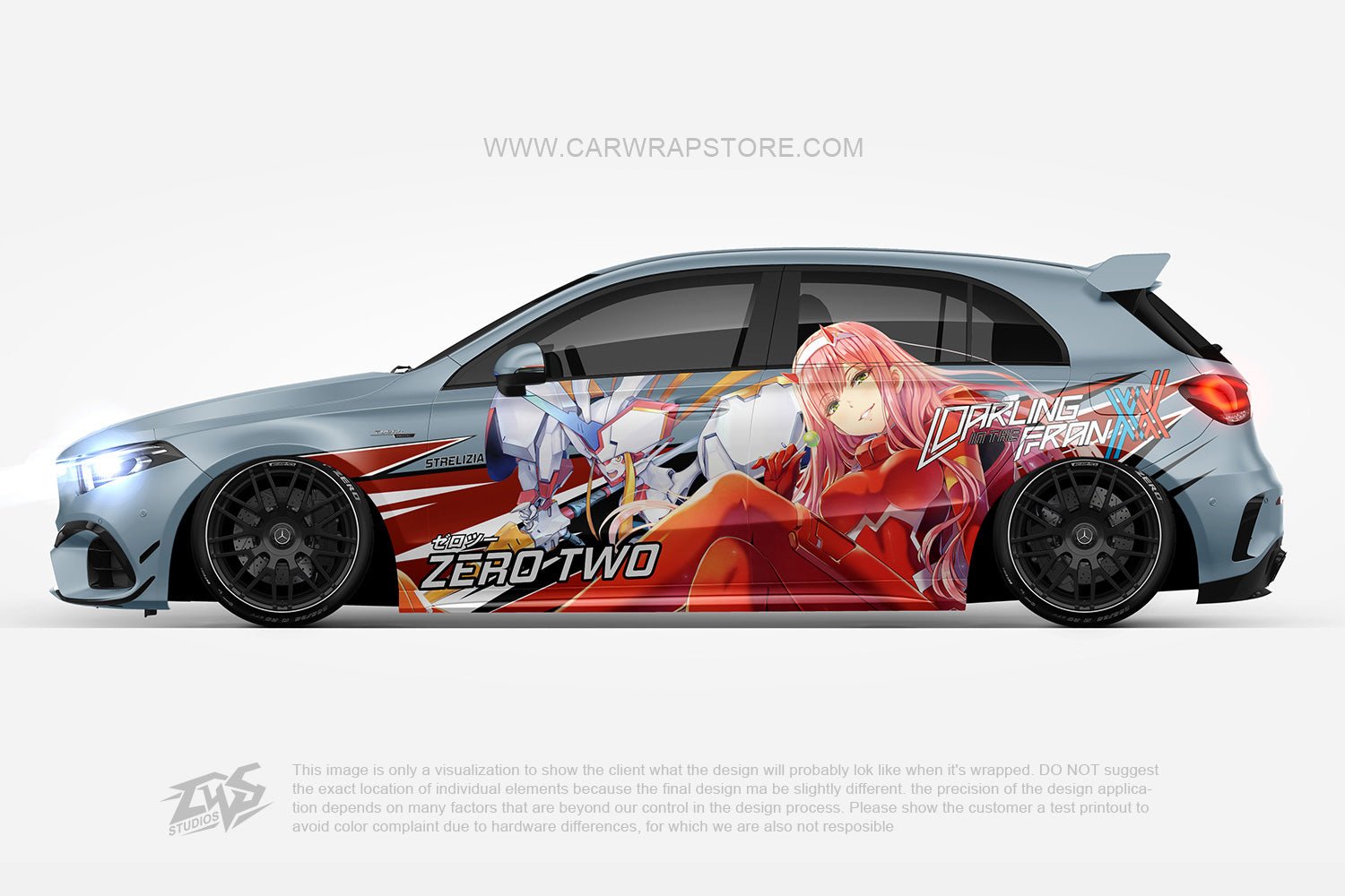 Zero Two DARLING in the FRANXX【002-09】 - Car Wrap Store