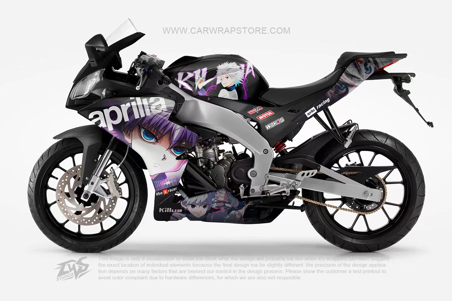 #1339 -- Jeanette Timm Motorcycle Wrap Balance Payment