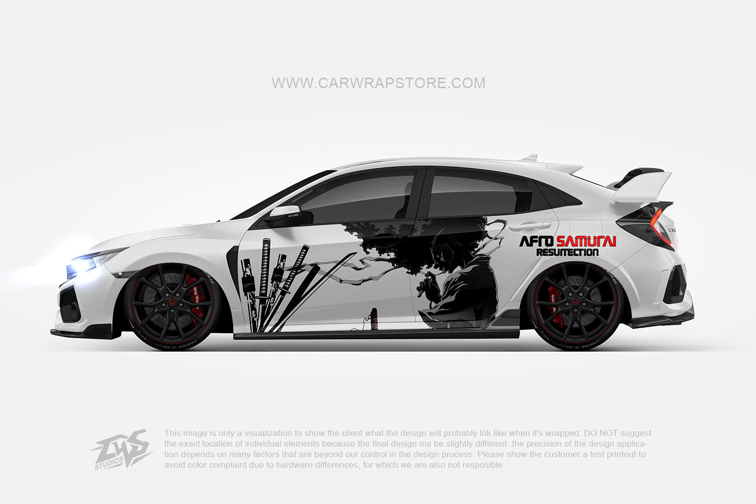 Afro Samurai【SA-03】 - Car Wrap Store
