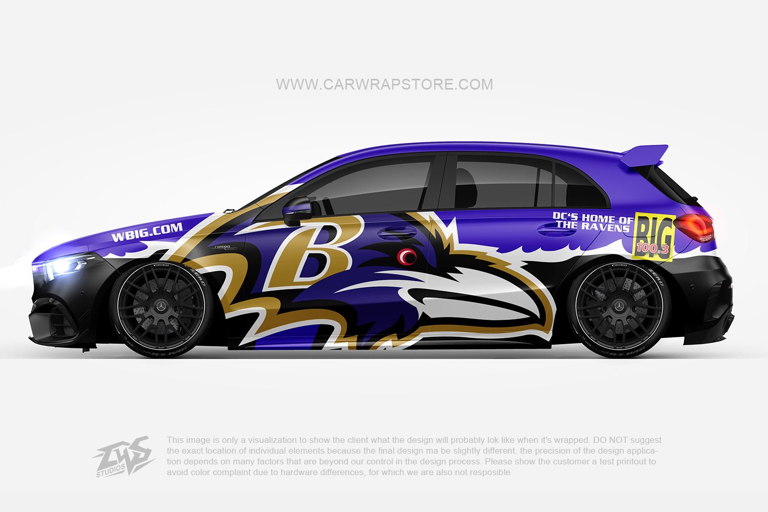 Baltimore Ravens【NFL-02】 - Car Wrap Store