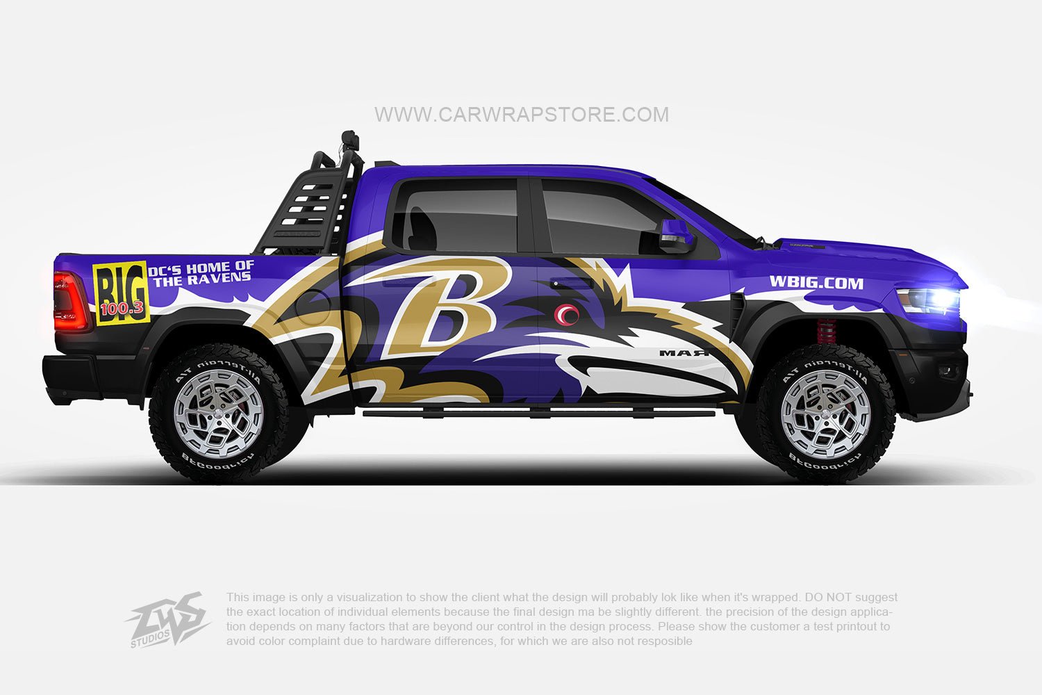 Baltimore Ravens【NFL-02】 - Car Wrap Store