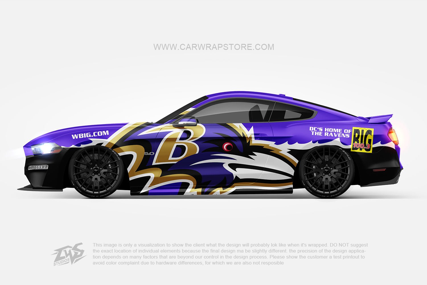 Baltimore Ravens【NFL-02】 - Car Wrap Store