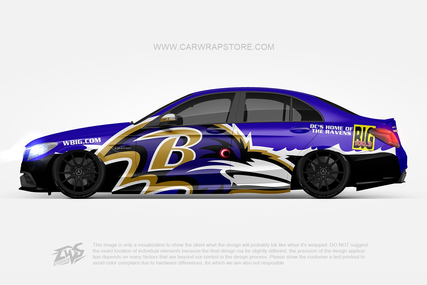 Baltimore Ravens【NFL-02】 - Car Wrap Store