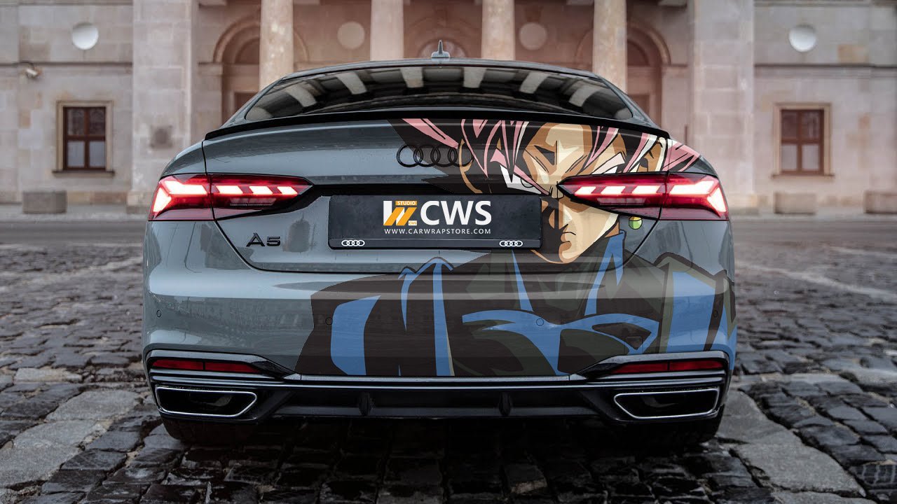 Bardook wrap on the trunk - Car Wrap Store