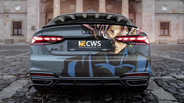 Bardook wrap on the trunk - Car Wrap Store