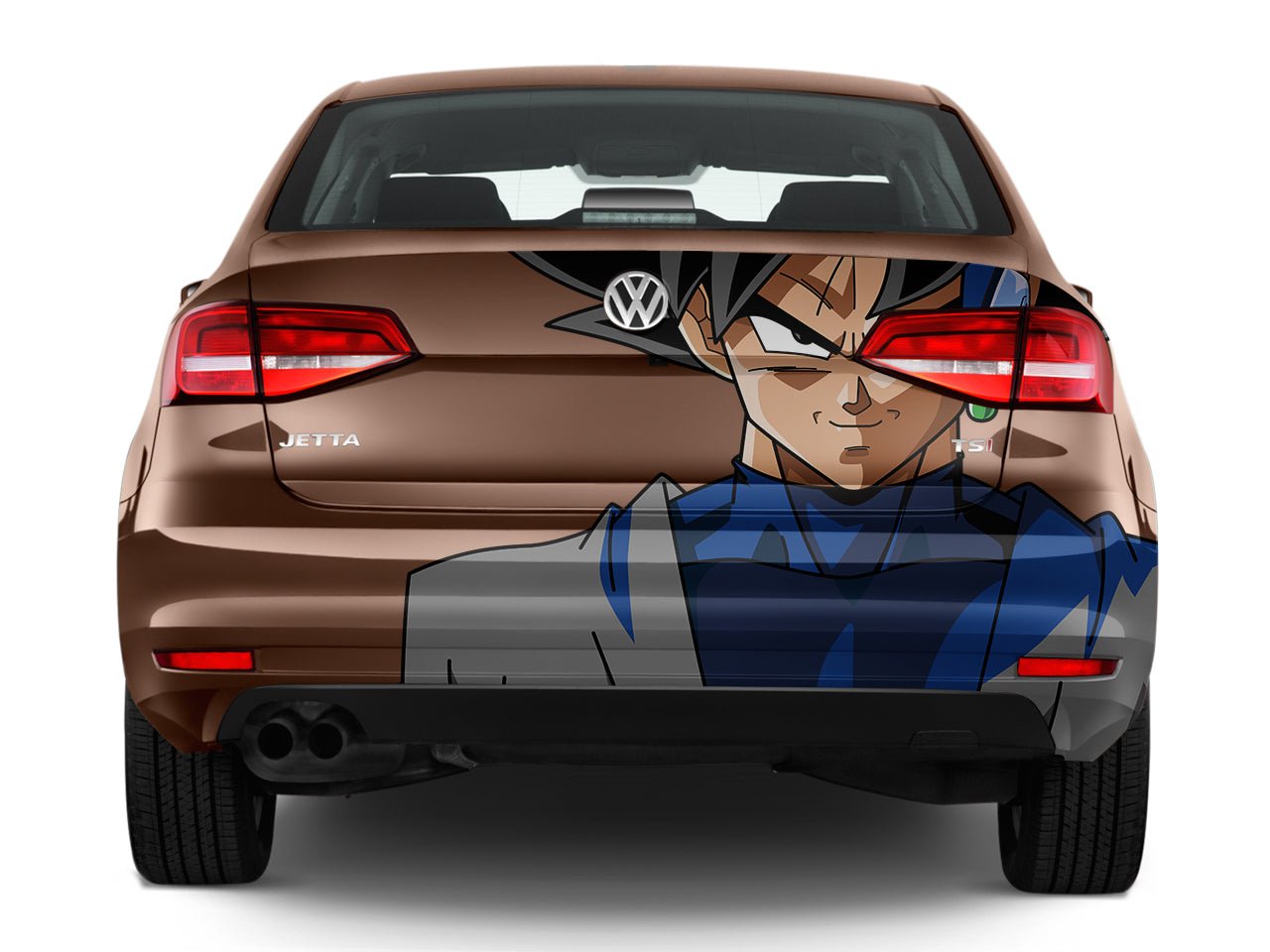 Bardook wrap on the trunk - Car Wrap Store