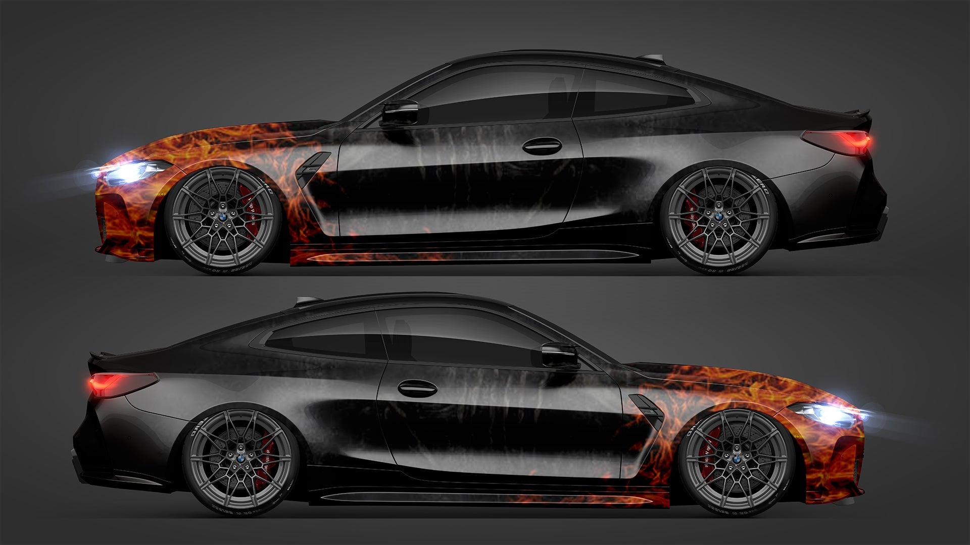 Bardook wrap on the trunk - Car Wrap Store