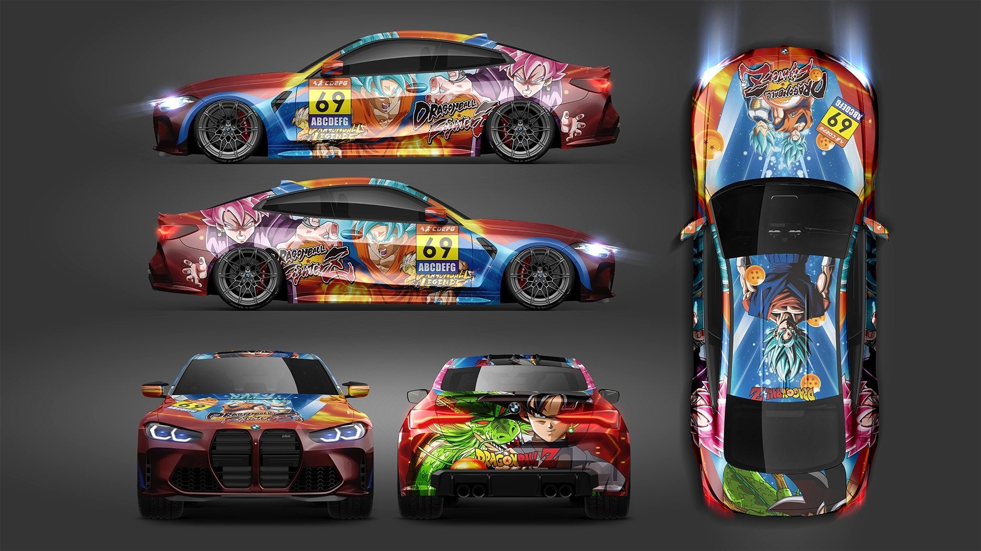 Bardook wrap on the trunk - Car Wrap Store