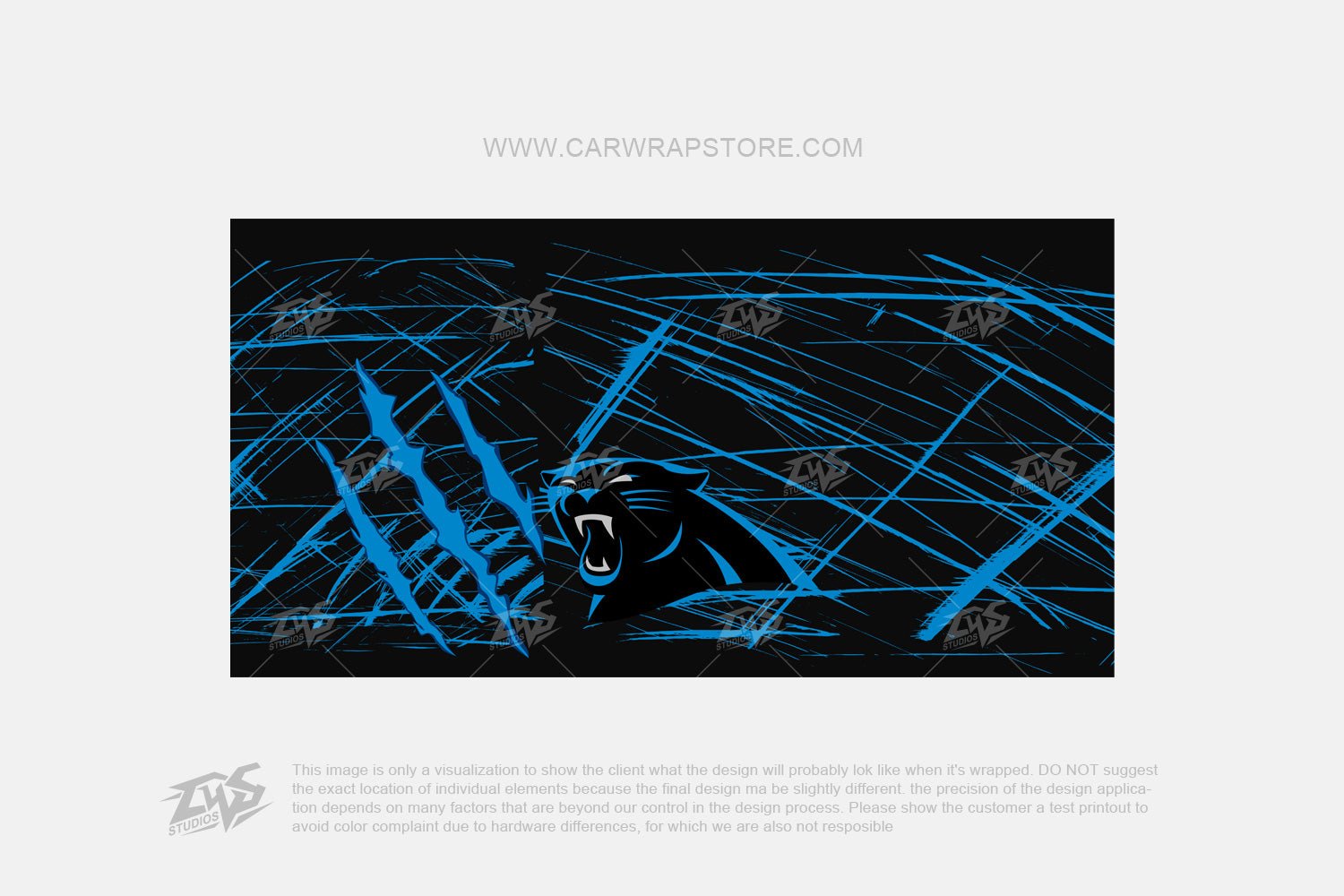 Carolina Panthers【NFL-03】 - Car Wrap Store