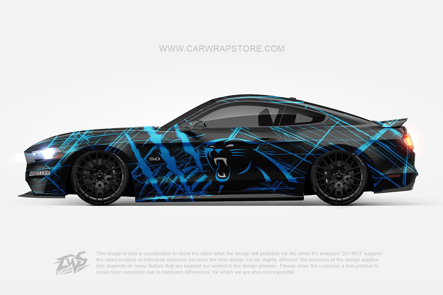 Carolina Panthers【NFL-03】 - Car Wrap Store