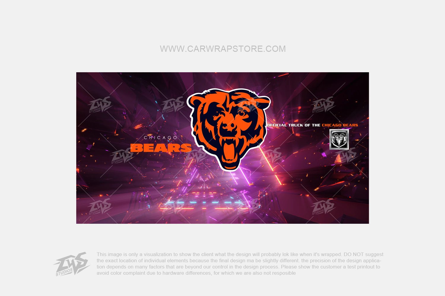 Chicago Bears【NFL-04】 - Car Wrap Store
