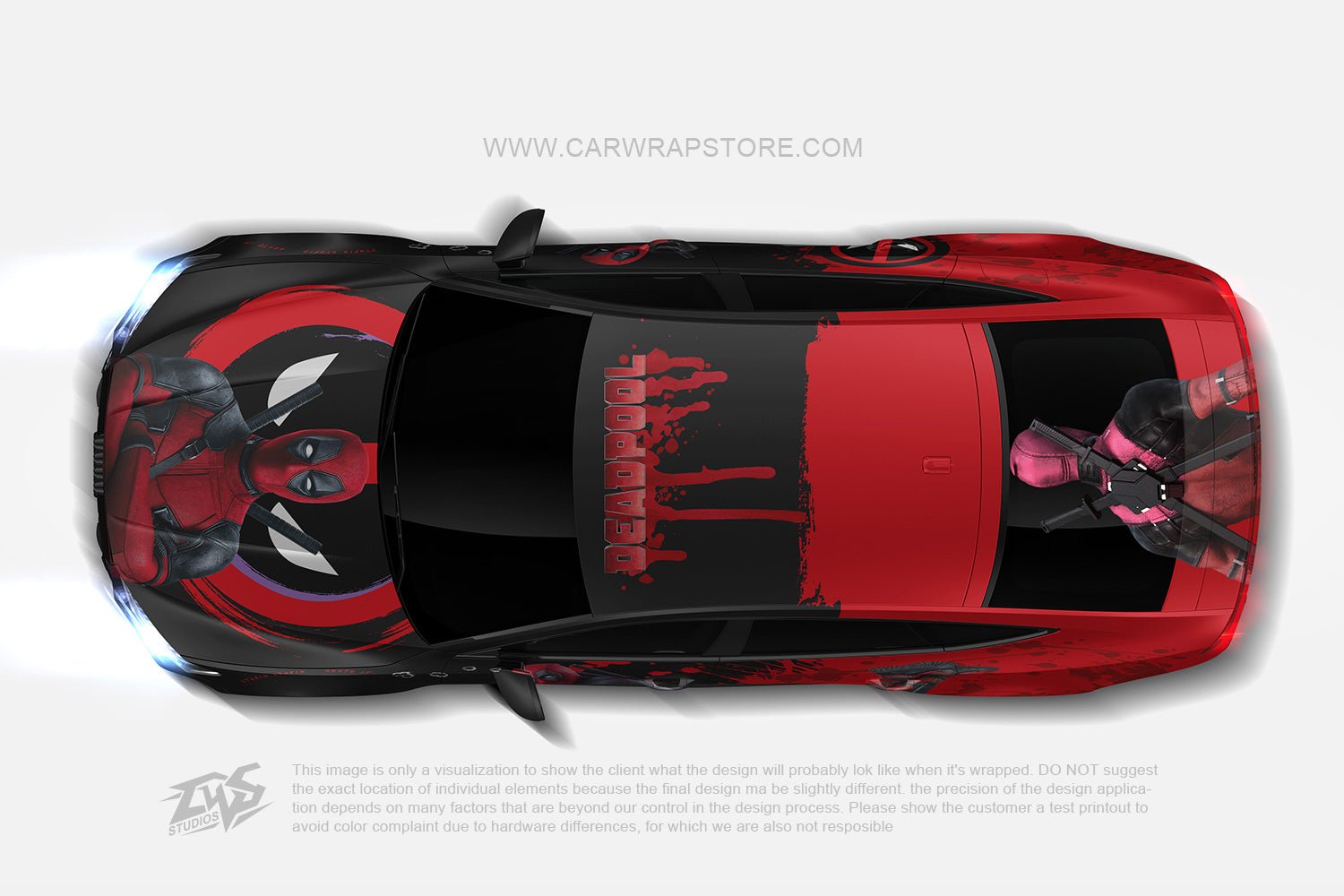Deadpool 3D Cracked Window Decal  Deadpool car, Window decals, Deadpool
