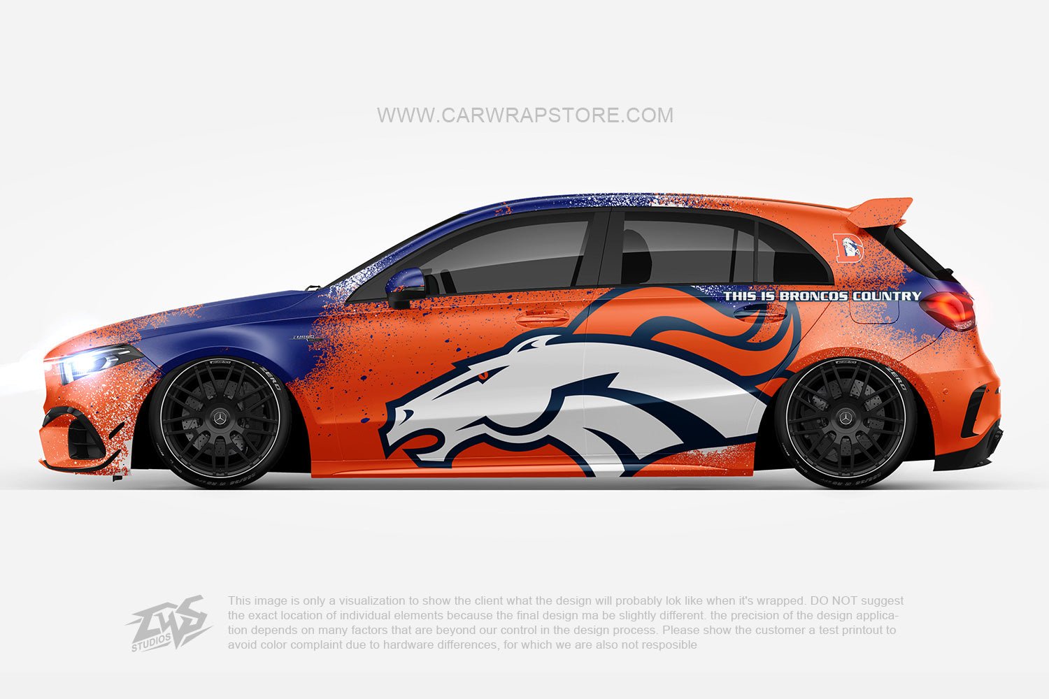 Denver Broncos【NFL-05】 - Car Wrap Store