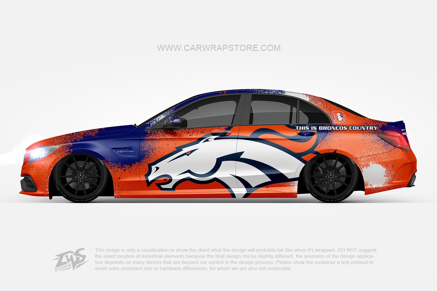 Denver Broncos【NFL-05】 - Car Wrap Store