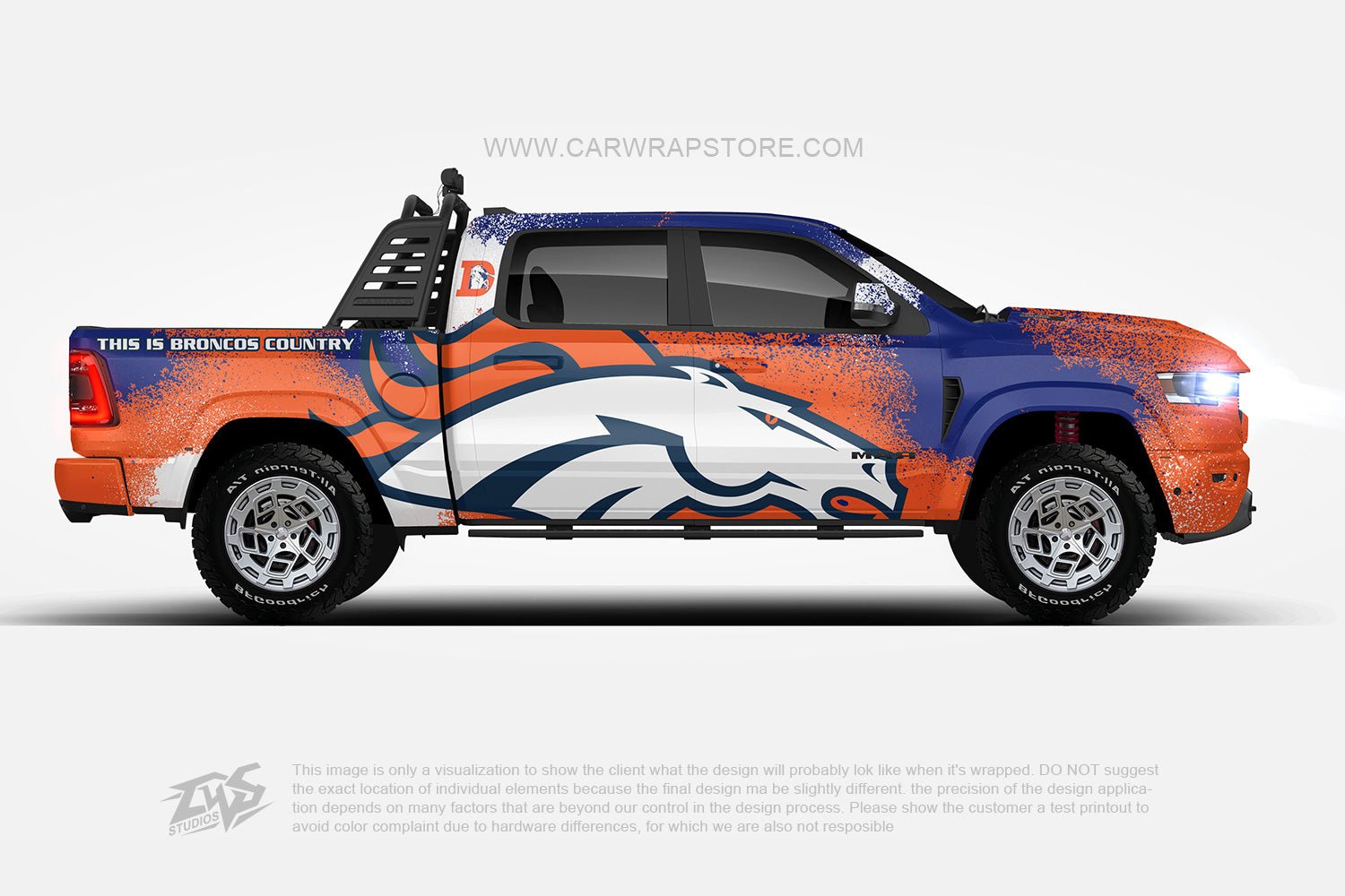 Denver Broncos【NFL-05】 - Car Wrap Store