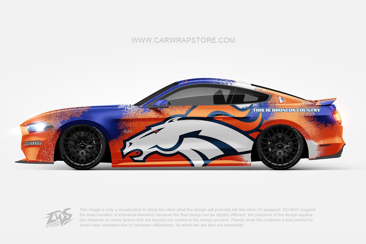 Denver Broncos【NFL-05】 - Car Wrap Store