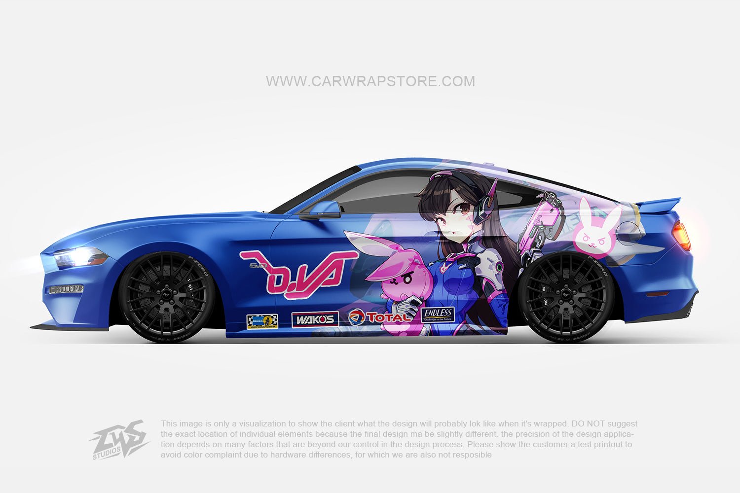 D.Va Overwatch【DVA-02】 - Car Wrap Store