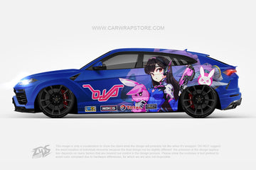 D.Va Overwatch【DVA-02】 - Car Wrap Store