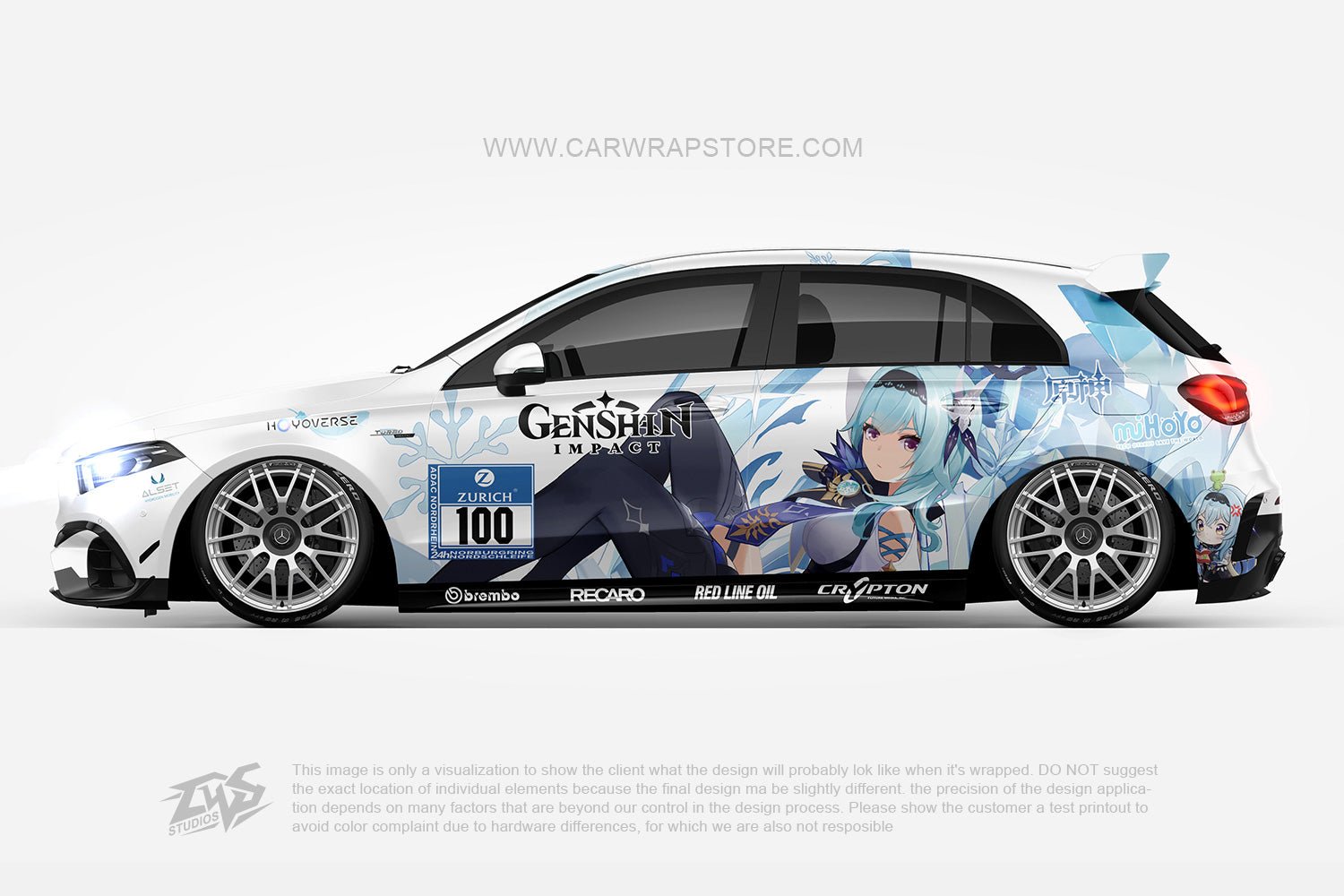 Eula Lawrence Genshin Impact【GI-01】 - Car Wrap Store