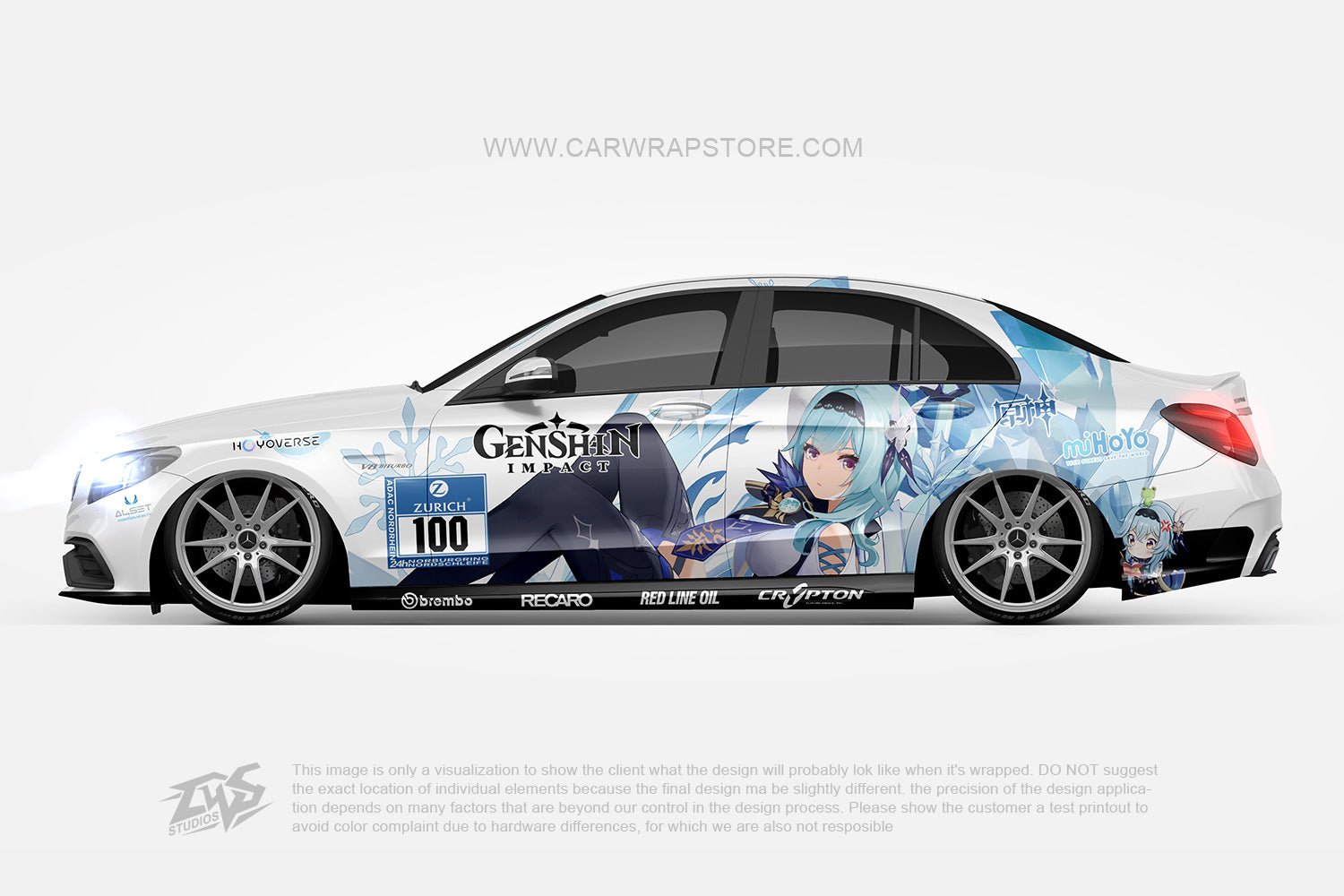 Eula Lawrence Genshin Impact【GI-01】 - Car Wrap Store