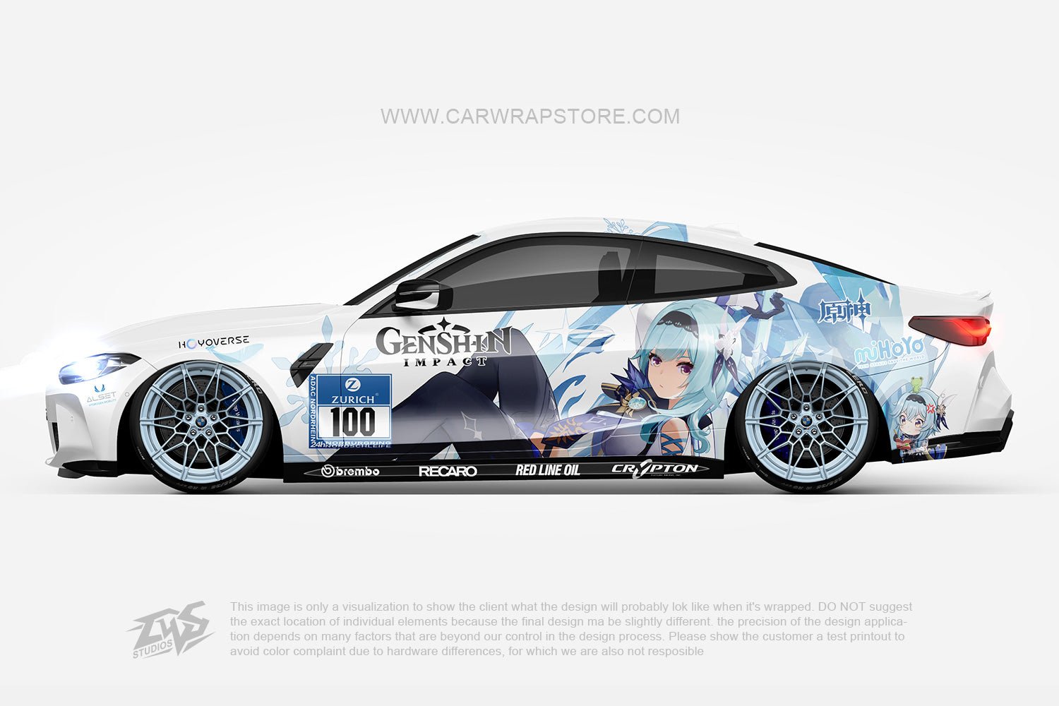 Eula Lawrence Genshin Impact【GI-01】 - Car Wrap Store