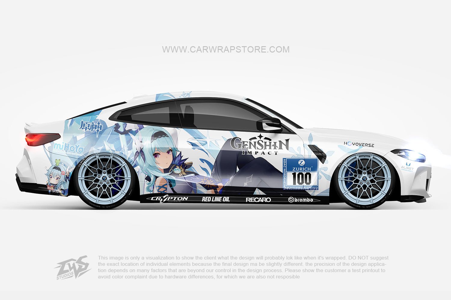 Eula Lawrence Genshin Impact【GI-01】 - Car Wrap Store
