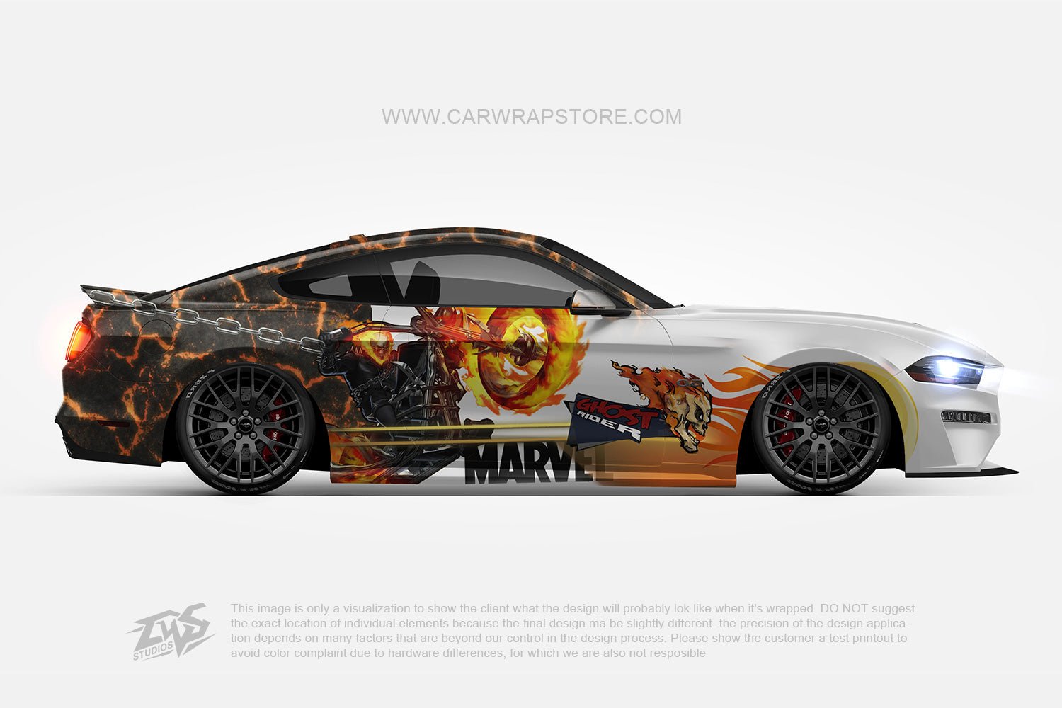 Ghost Rider【GR-01】 - Car Wrap Store