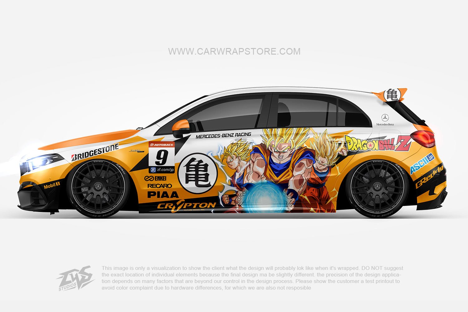 Goku Buu Dragon Ball Z【DBZ-11】 - Car Wrap Store