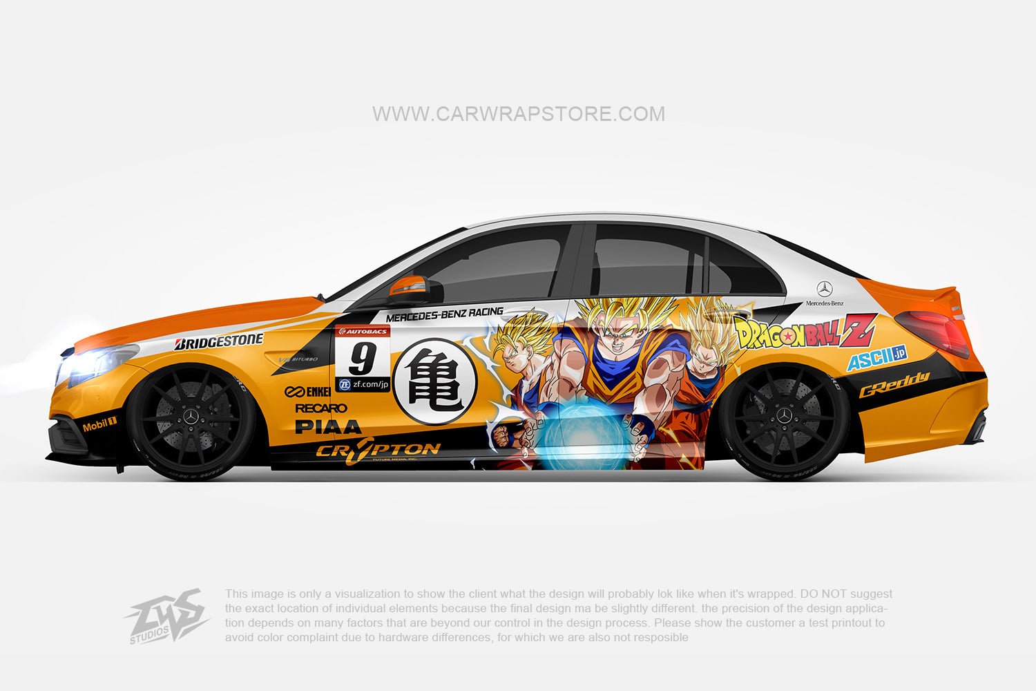 Goku Buu Dragon Ball Z【DBZ-11】 - Car Wrap Store