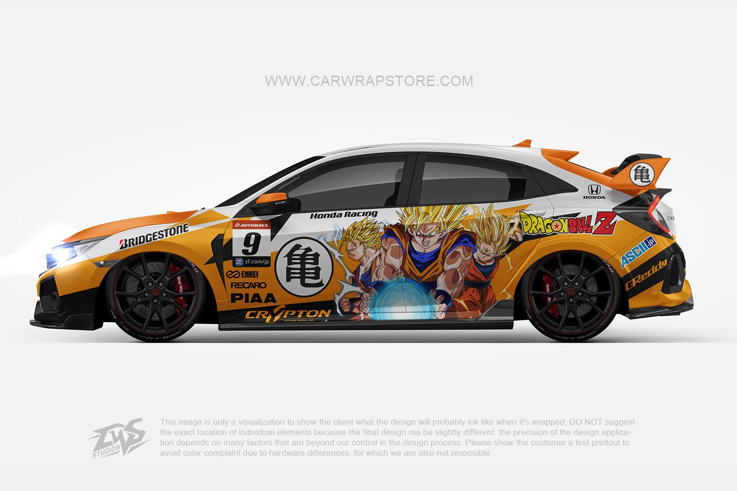 Goku Buu Dragon Ball Z【DBZ-11】 - Car Wrap Store