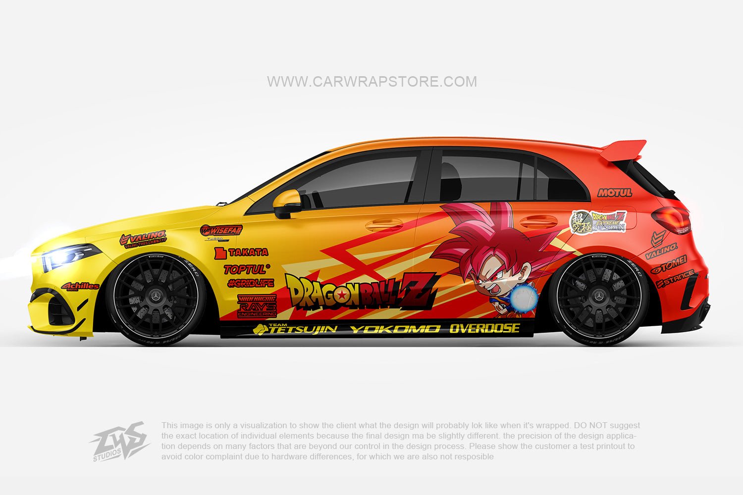 Goku Dragon Ball Z【DBZ-04】 - Car Wrap Store