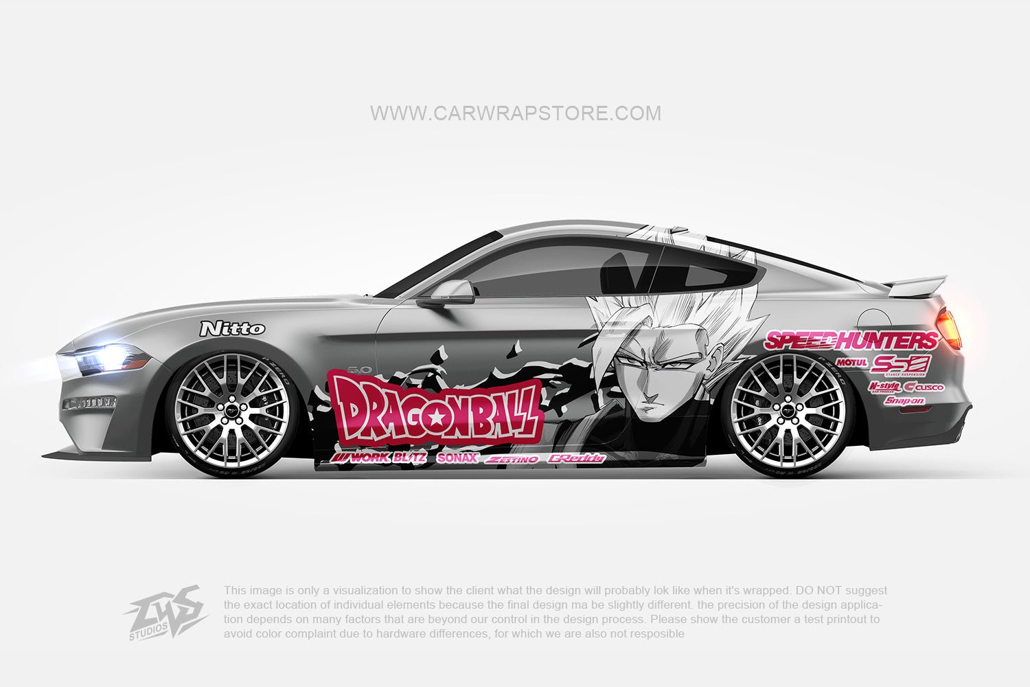 Goku Dragon Ball Z【DBZ-09】 - Car Wrap Store