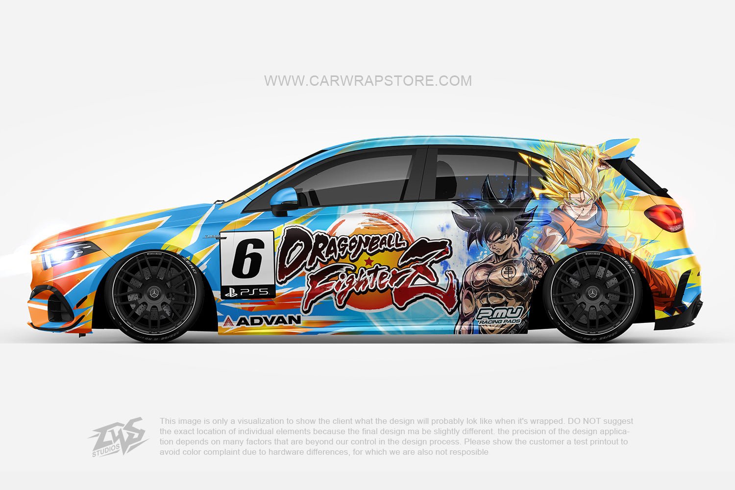 Goku Dragon Ball Z【DBZ-13】 - Car Wrap Store