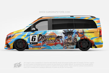 Goku Dragon Ball Z【DBZ-13】 - Car Wrap Store