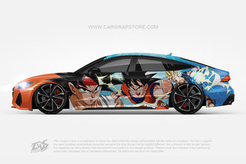 Goku Vegeta Dragon Ball Z【DBZ-12】 - Car Wrap Store