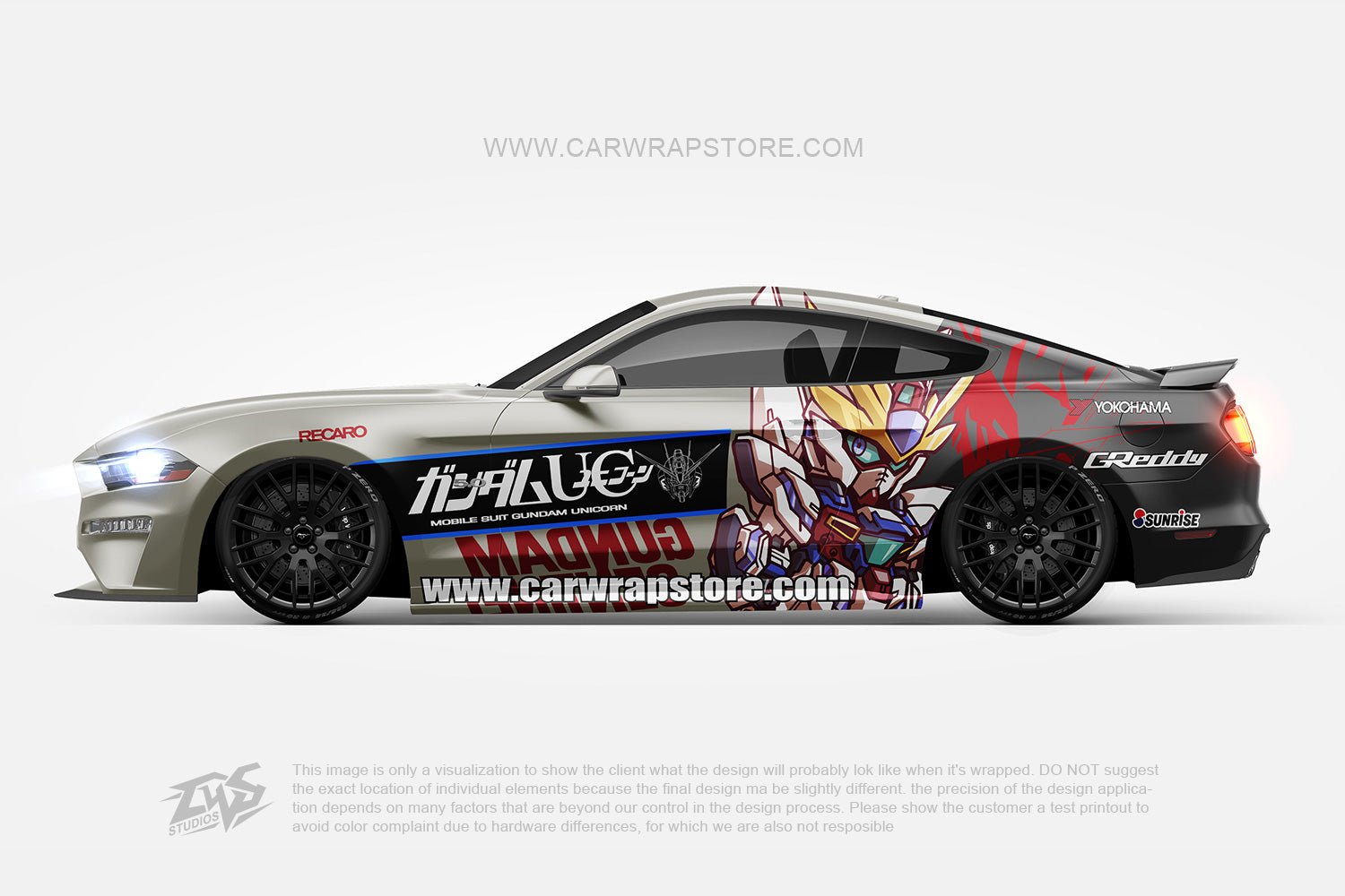 Gundam【GD-12】 - Car Wrap Store