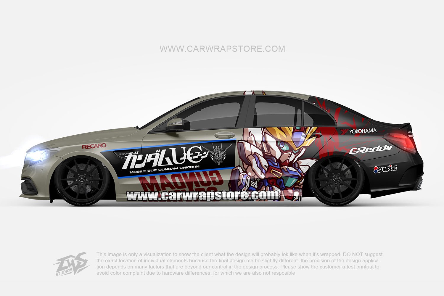 Gundam【GD-12】 - Car Wrap Store