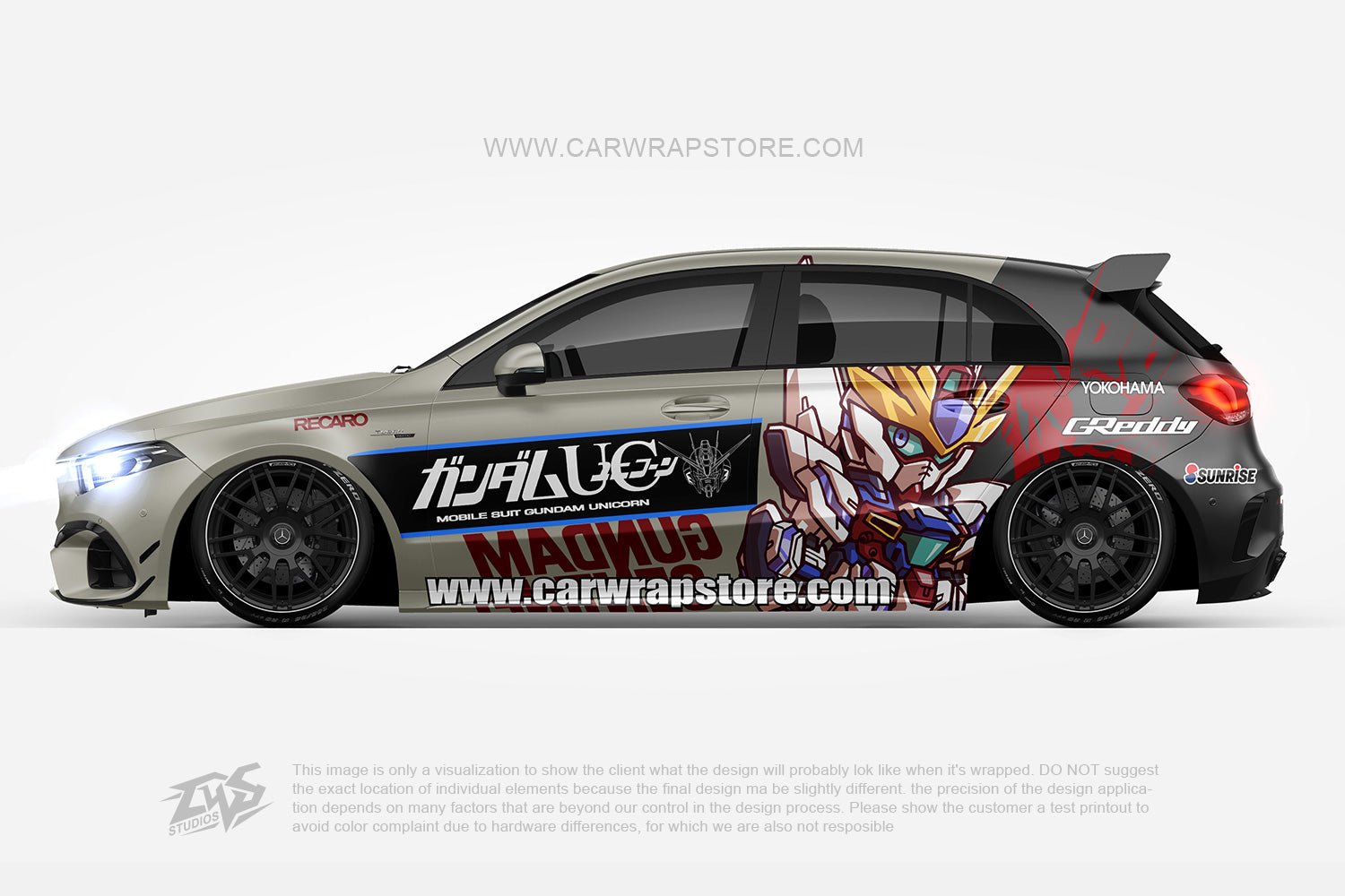 Gundam【GD-12】 - Car Wrap Store