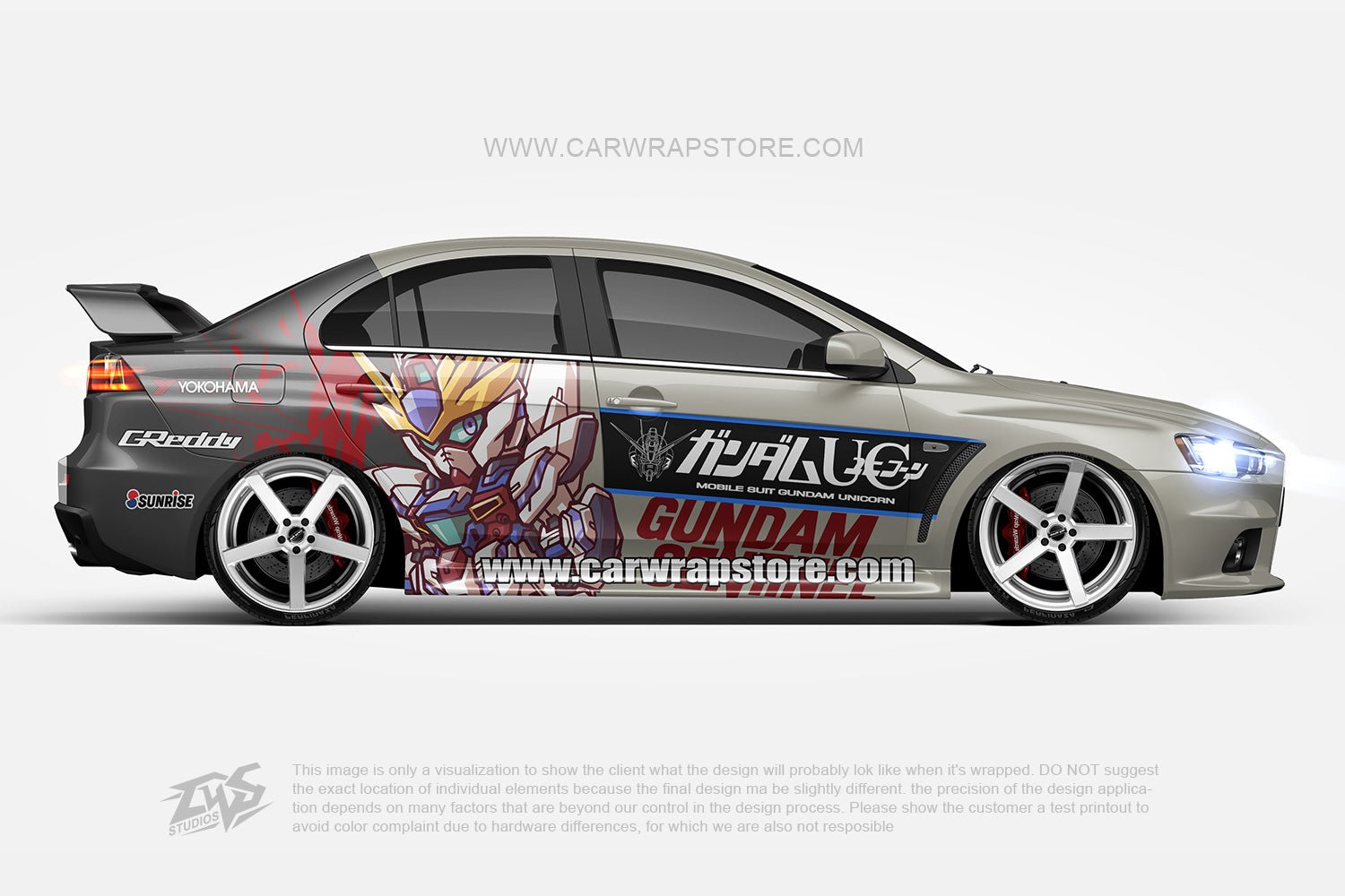 Gundam【GD-12】 - Car Wrap Store
