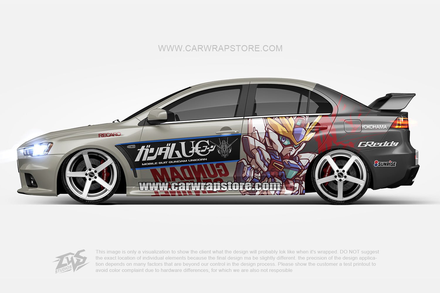 Gundam【GD-12】 - Car Wrap Store