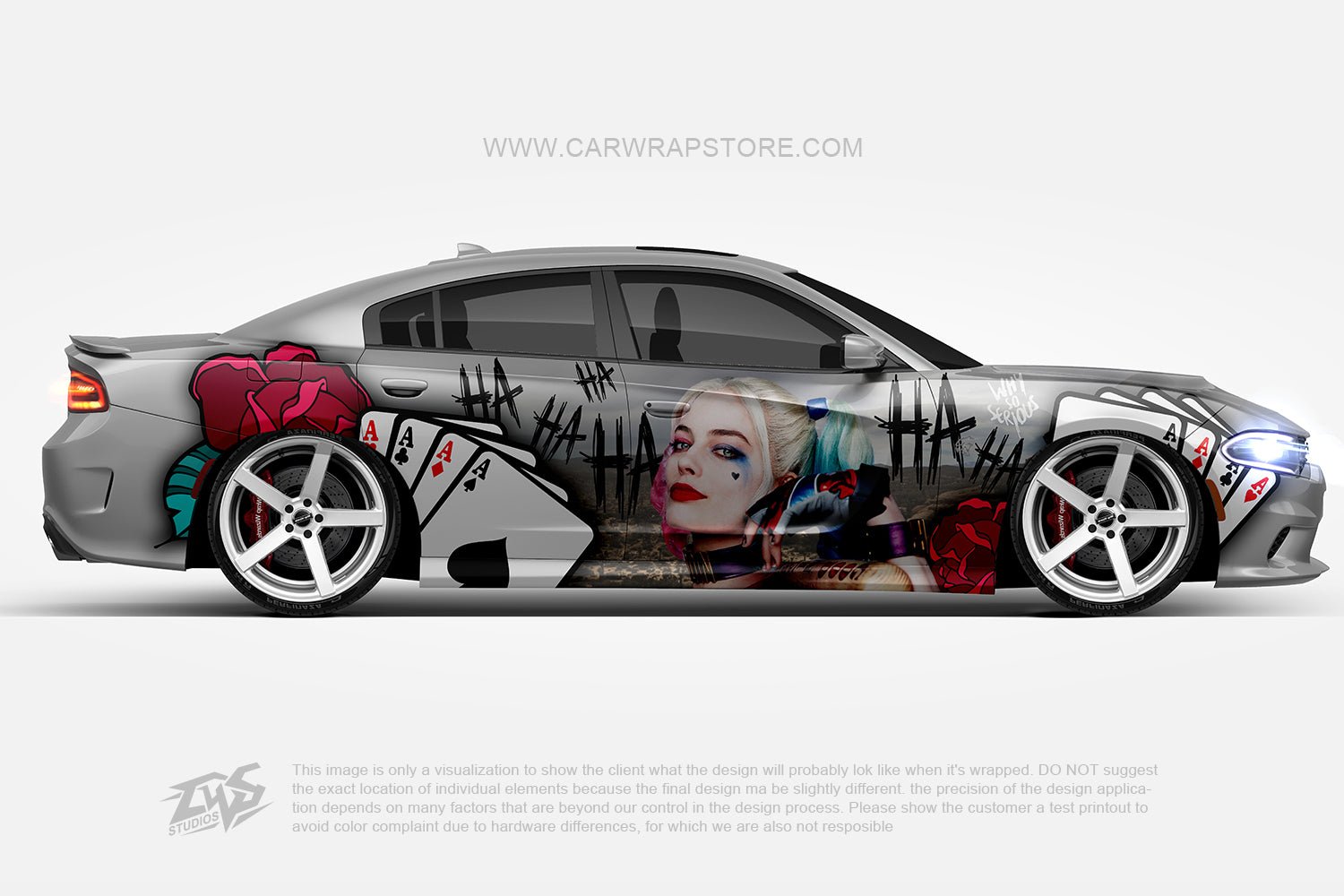 Harley Quinn【HQ-01】 - Car Wrap Store