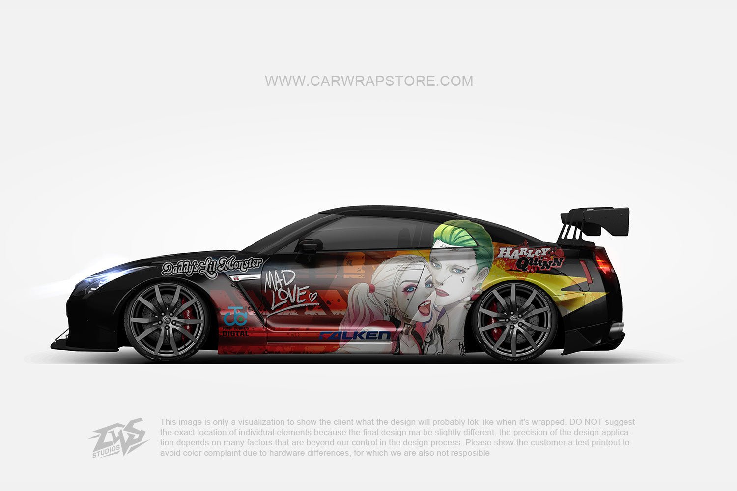 Harley Quinn【HQ-03】 - Car Wrap Store