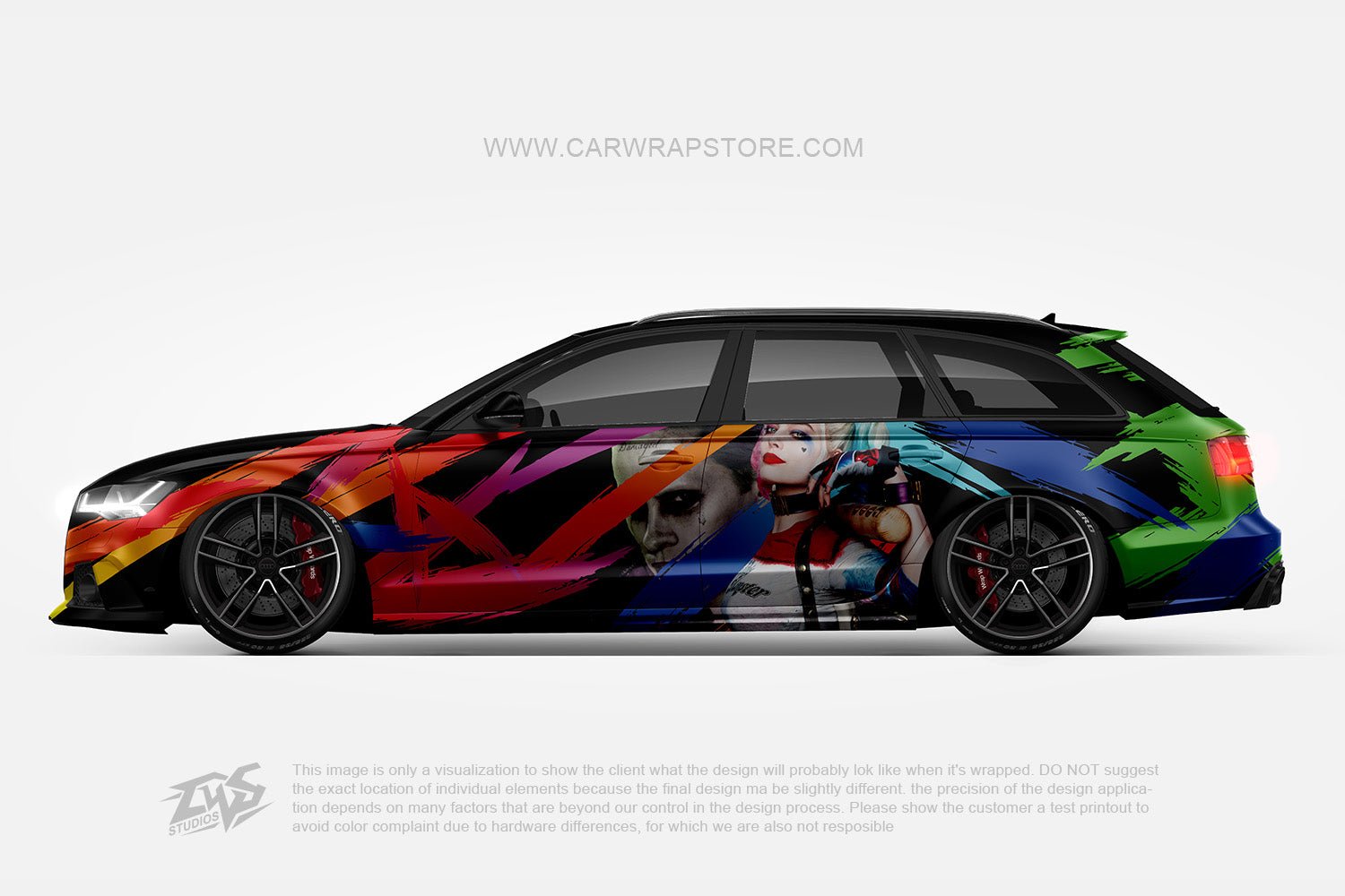 Harley Quinn【HQ-04】 - Car Wrap Store