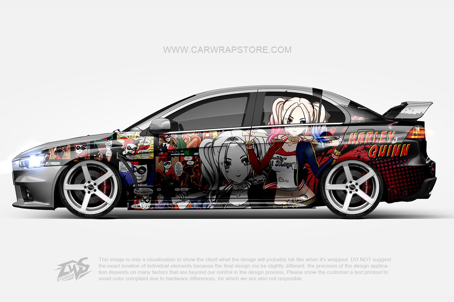 Harley Quinn【HQ-05】 - Car Wrap Store